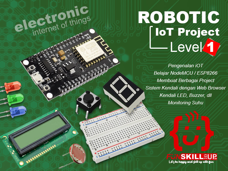Kursus Robotik IoT Level 1